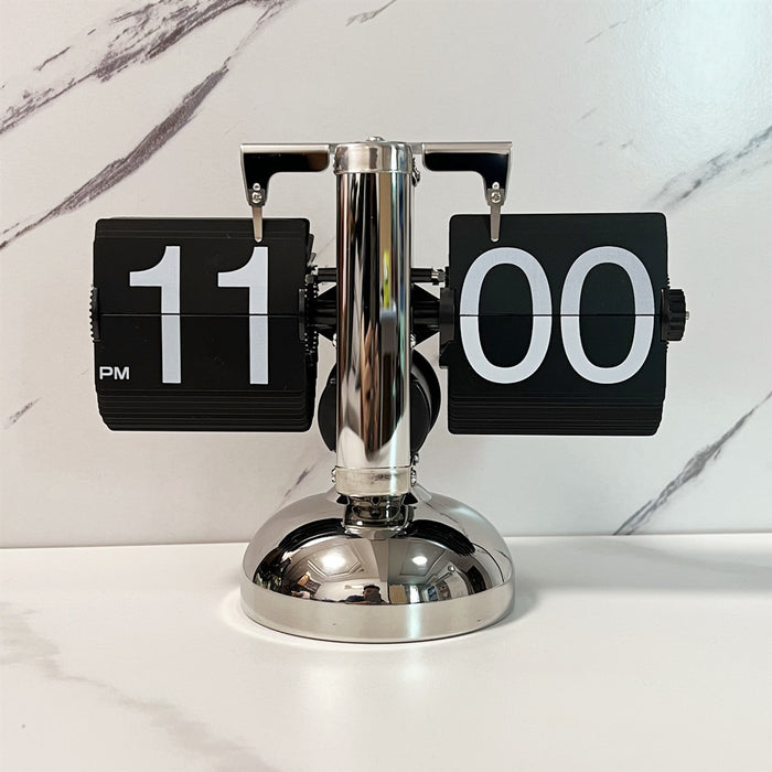 Retro Wood Flip Clock