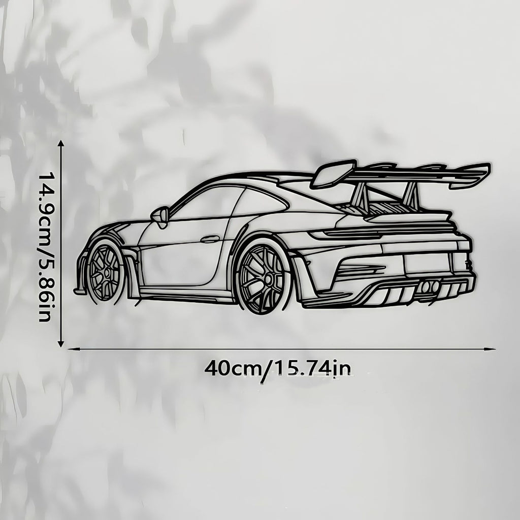 Supercar Iron Wall Art - view 5