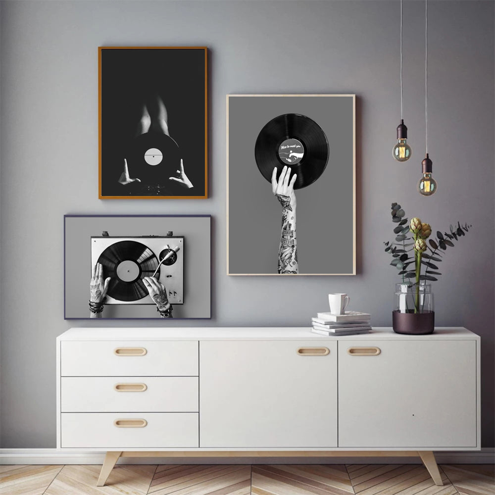 Wall Art Duo - Vinyl Vibes Wall Art