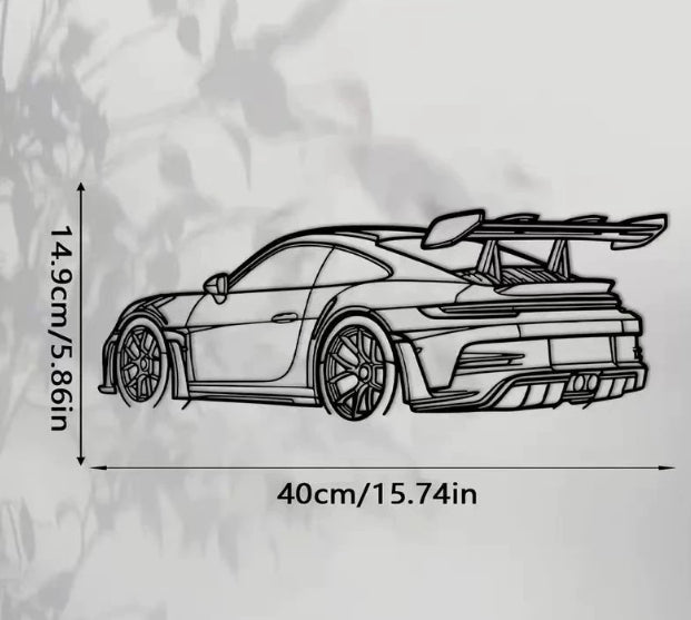 Supercar Iron Wall Art - view 2